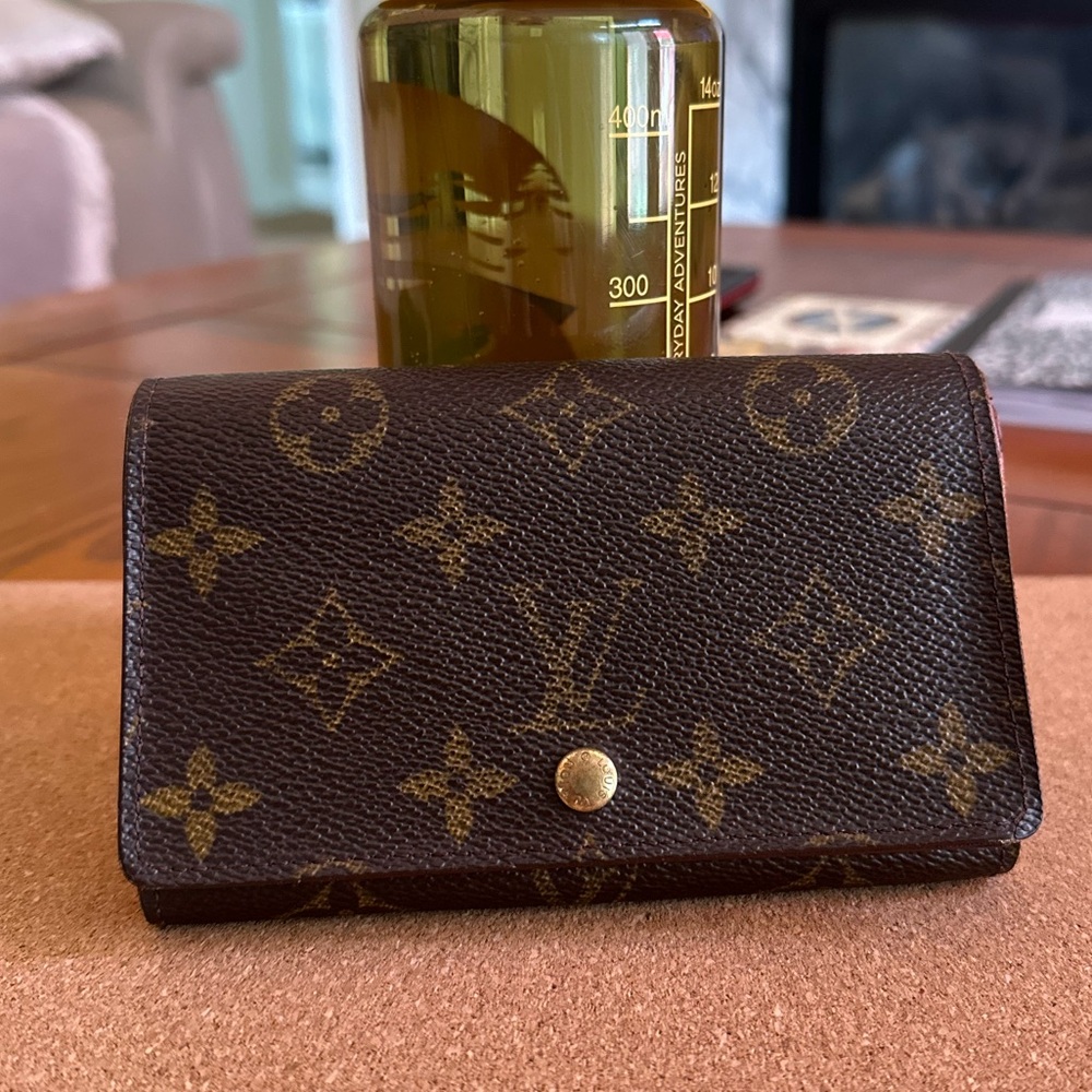 Louis Vuitton Monogram Porte-Monnaie Tresor Wallet